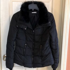 New York & Company Black Coat S